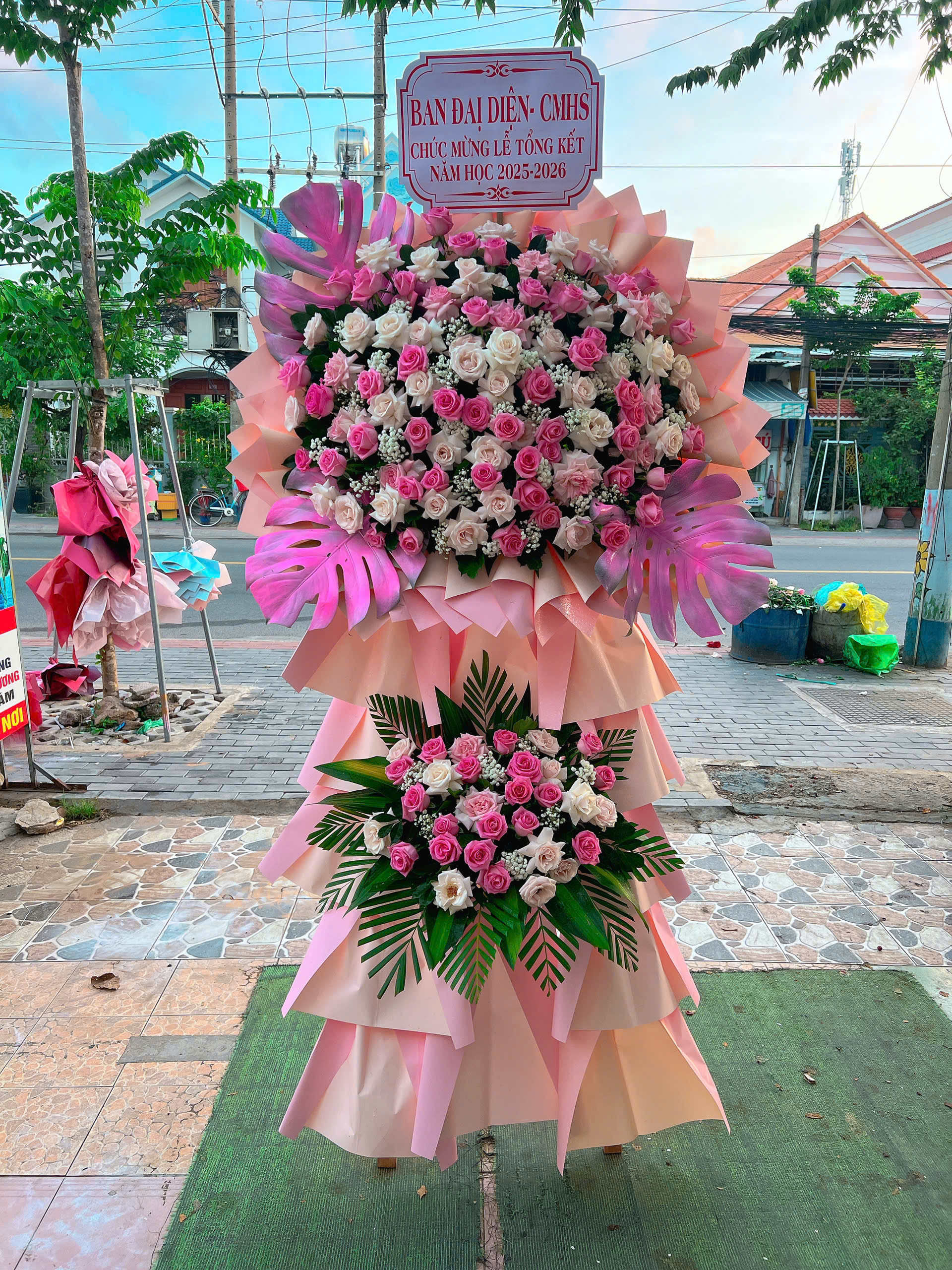 Kệ hoa khai trương Thịnh Vượng 005