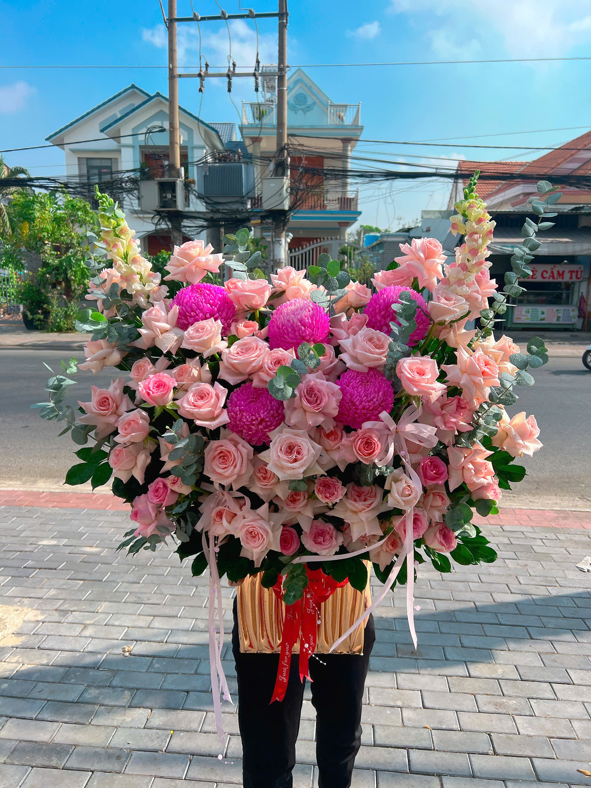 Kệ hoa khai trương Tấn Lộc 022