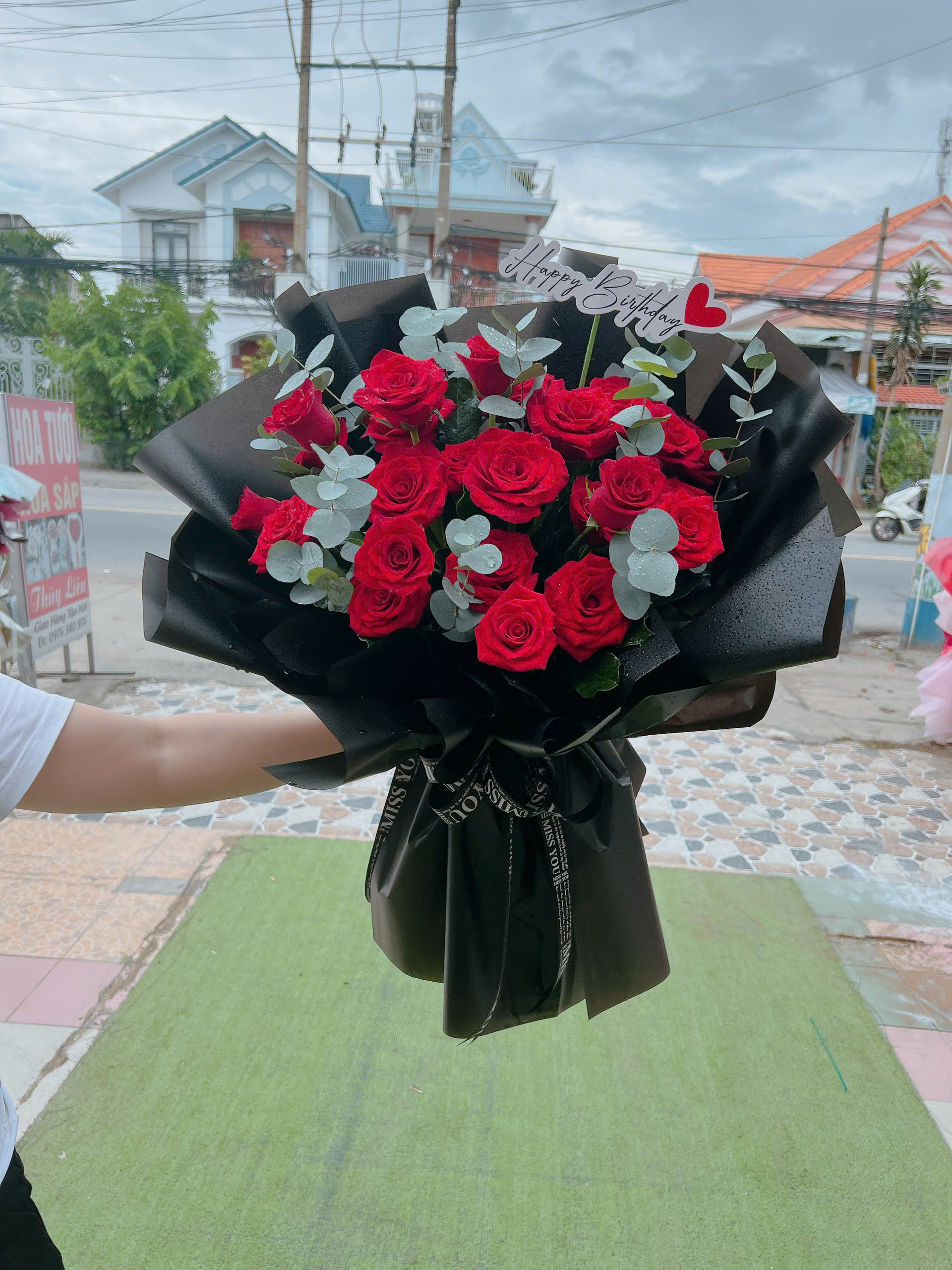 Kệ hoa khai trương Vượng Khí 036