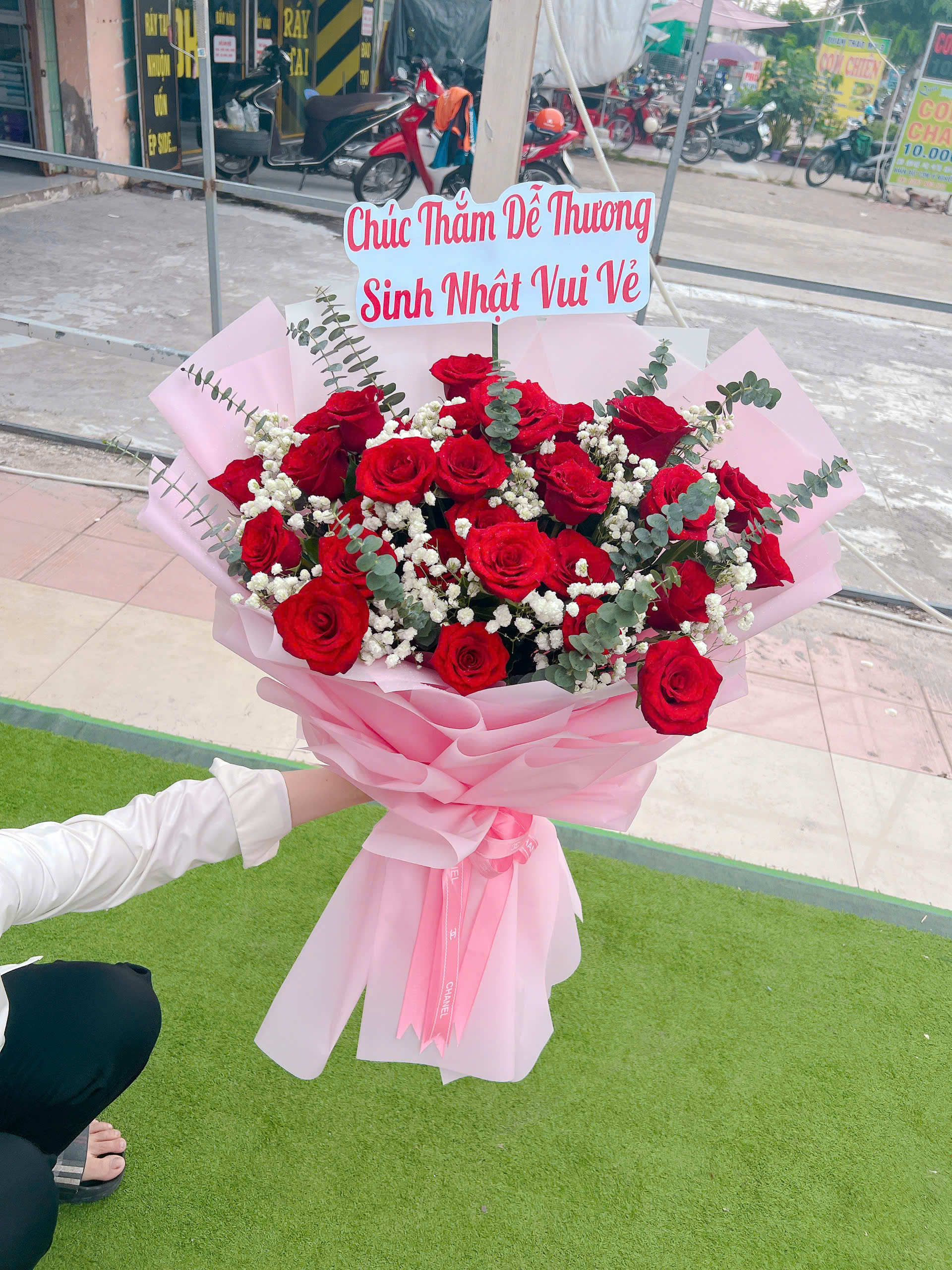 Kệ hoa khai trương Đại Cát 043