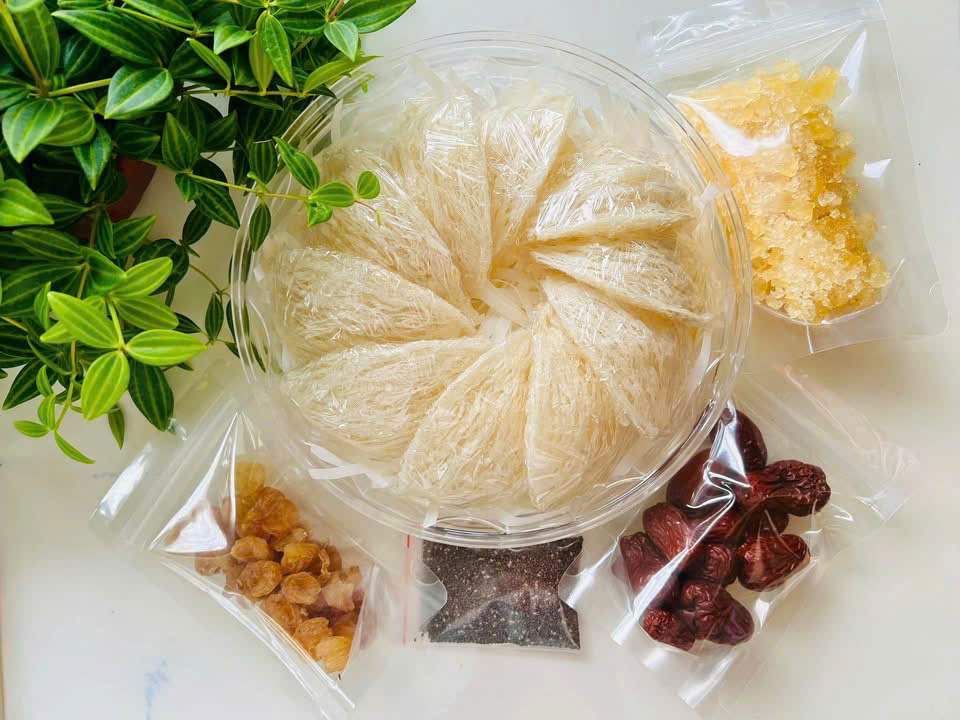 Yến sào tinh chế 1 mặt sợi 100g 3