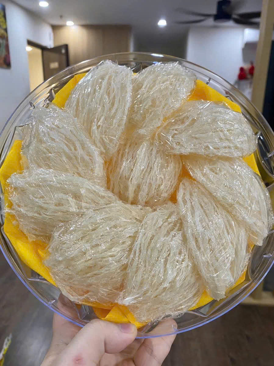 Yến sào tinh chế 1 mặt sợi 100g 4